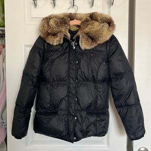 Tommy Hilfiger down jacket puffer girls L
